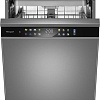 Отдельностоящая посудомоечная машина Weissgauff DW 6039 Touch Dual Wash Inox