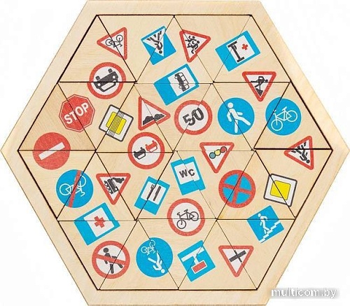 Мозаика/пазл Десятое королевство Дорожные знаки 00782