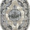 Ковер для жилой комнаты Bossan Rome D074A-GRI-BEJ-OVAL (2x2.9)