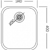 Врезная кухонная мойка Kromevye Undermount EX005