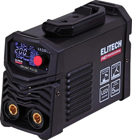 Сварочный инвертор ELITECH HD Professional HD WM 200C PULSE