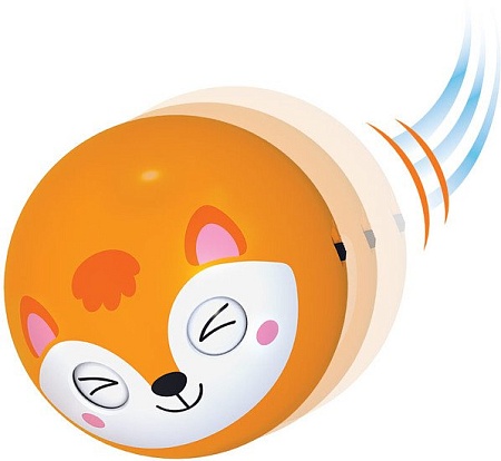 Развивающая игрушка Азбукварик Мячик-сюрприз музыкальный. Лисичка 2807