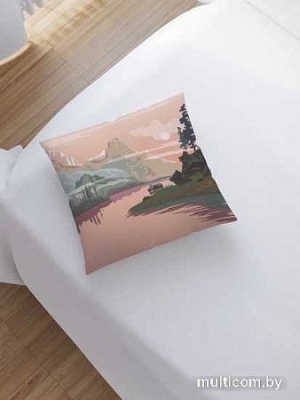 Чехол на подушку JoyArty Туманные вечера sl_29258