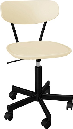 Офисный стул Sheffilton SHT-ST85/S121М (бежевый/черный муар)