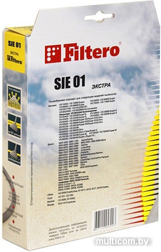 Одноразовый мешок Filtero SIE 01 Экстра