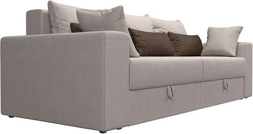 Диван Mebelico Майами 128 114662 (рогожка, бежевый)