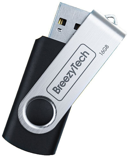 USB Flash BreezyTech U006 16GB (черный)