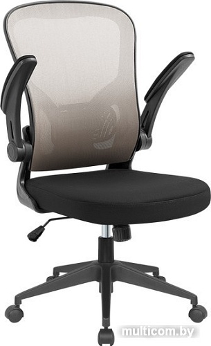 Кресло Defender Akvilon (черный/серый)