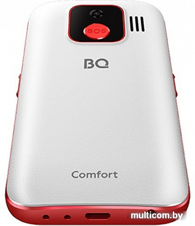 Мобильный телефон BQ-Mobile BQ-2301 Comfort (белый/красный)