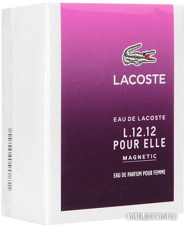 Lacoste L.12.12 Magnetic Pour Elle EdP (80 мл)