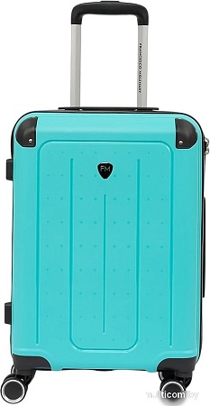 Чемодан-спиннер Francesco Molinary 197-PP1906/2-20BIR (бирюзовый)