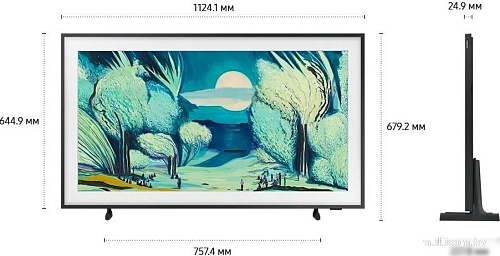 Телевизор Samsung The Frame QLED LS03F QE50LS03FAUXRU