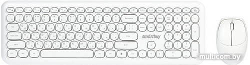 Клавиатура + мышь SmartBuy SBC-666395AG-W