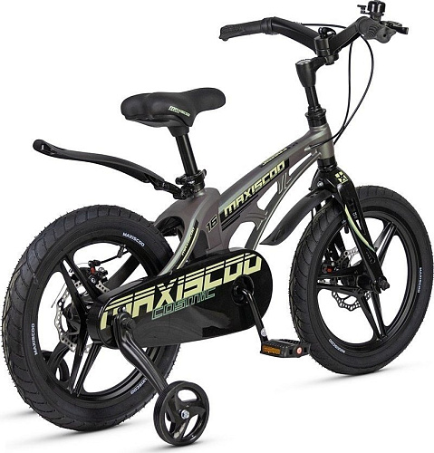 Детский велосипед Maxiscoo Cosmic Deluxe 16 2025 MSC-C1642D (темный малахит)