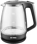 Электрочайник Delta DL-1331 (черный/серый)
