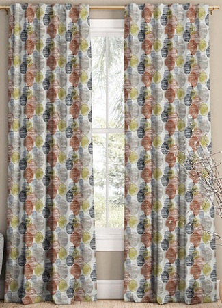 Комплект штор Pasionaria Мело 340x270 (2 шт, желтый)