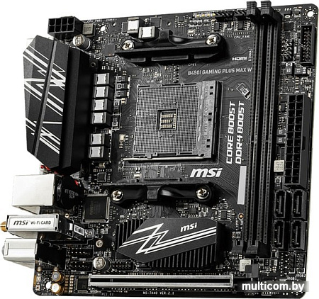 Материнская плата MSI B450I Gaming Plus Max WiFi