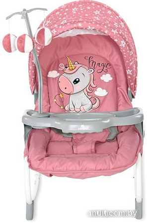 Шезлонг Lorelli Dream Time 2021 (rose velvet unicorn)