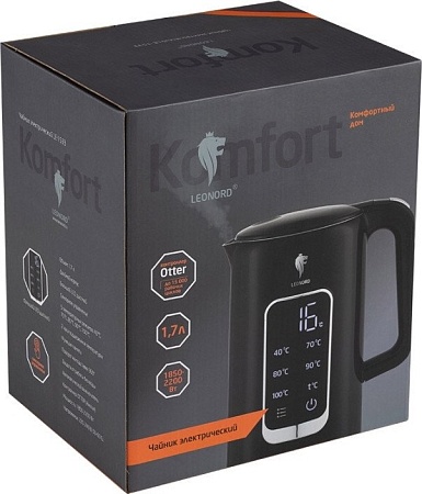 Электрический чайник Leonord LE-1533 (черный)