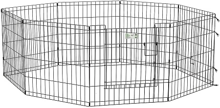 Манеж Midwest Life Stages для собак с дверью-MAXLock 524DR (61x61см, черный)