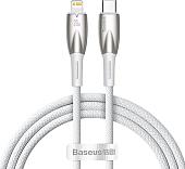 Кабель Baseus Glimmer Series Fast Charging Data Cable Type-C - Lightning 20W CADH000002 (1 м, белый)