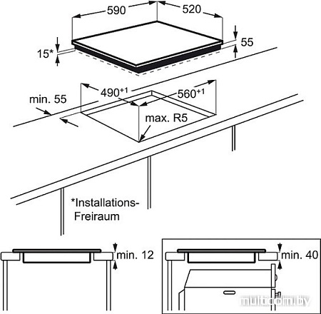Варочная панель Electrolux EHG96341FK