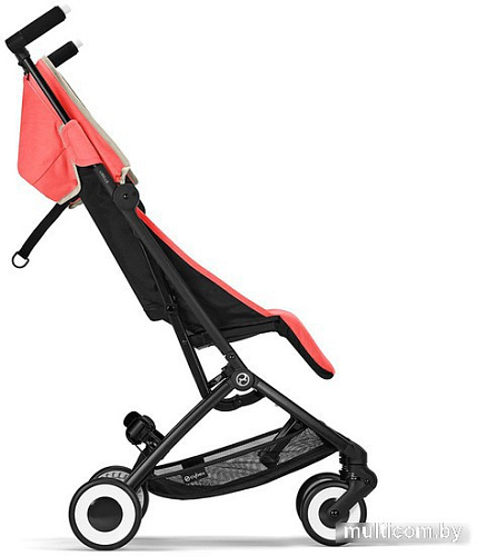 Коляска прогулочная «книга» Cybex Libelle с дождевиком (Hibiscus Red)