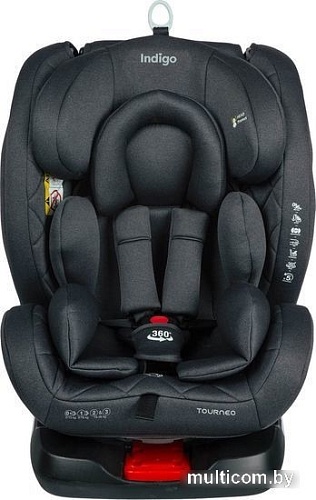 Детское автокресло Indigo Tourneo Isofix (черный)