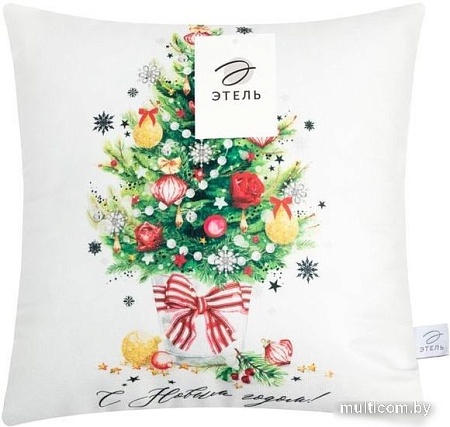 Декоративная подушка Этель Новогодняя ель 7787602