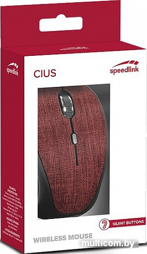 Мышь SPEEDLINK Cius (красный)