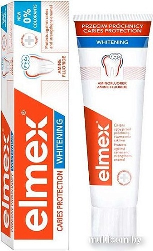 Зубная паста Elmex Caries Protection Whitening 75 мл