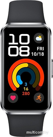 Фитнес-браслет Huawei Band 10 (матовый черный, международная версия)