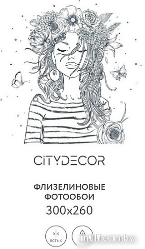 Фотообои Citydecor Абстракция 116 300x260