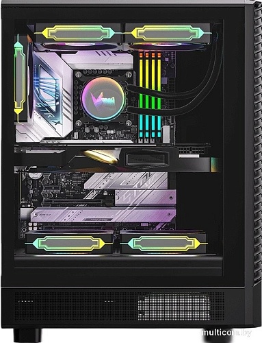 Корпус Formula Mana Geometry (черный)