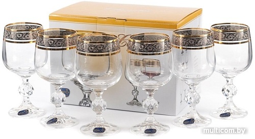 Набор бокалов для вина Bohemia Crystal Claudia 40149/43249/230