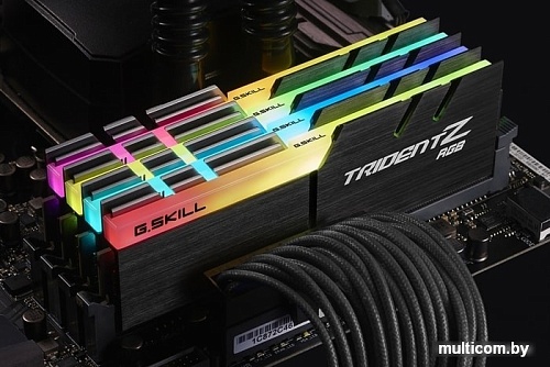 Оперативная память G.Skill Trident Z RGB 4x8GB DDR4 PC4-25600 F4-3200C14Q-32GTZR