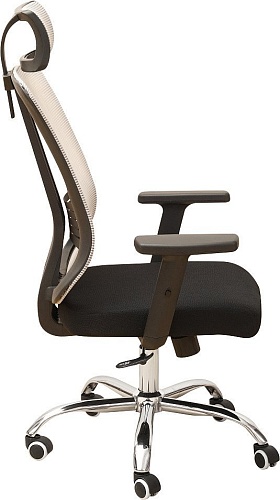 Офисное кресло Деловая обстановка Сириус плюс ВМ-803-1 (черный/светло-серый)