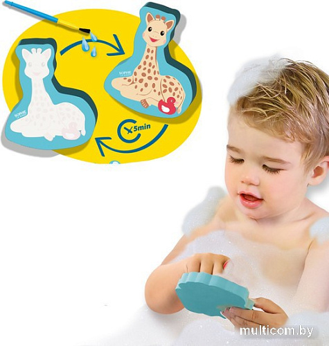 Набор игрушек для ванной SES Creative Для рисования водой My First Sophie La Girafe 14499