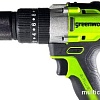 Ударная дрель-шуруповерт Greenworks GD24DD60 3704107CUA (с 2-мя АКБ, кейс)