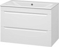 Misty Тумба под умывальник Бриз 80 П-Бри-09080-012Я+WB.FN/Breeze/80-C/WHT.G/S1