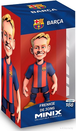 Роботы, трансформеры, фигурки Minix Футболисты Френки де Йонг FCB 13081