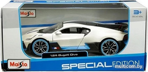 Легковой автомобиль Maisto Bugatti Divo 31526WT (белый)