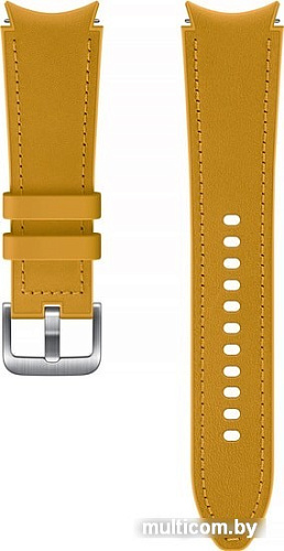 Ремешок Samsung Hybrid Leather для Samsung Galaxy Watch4 (20 мм, M/L, горчичный)