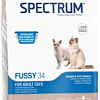 Сухой корм для кошек Spectrum Fussy 34 с рыбой 12 кг