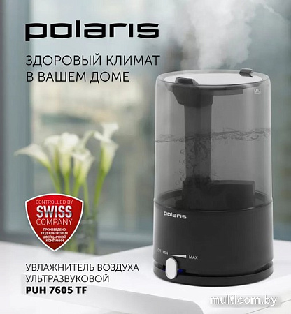 Увлажнитель воздуха Polaris PUH 7605 TF (черный)