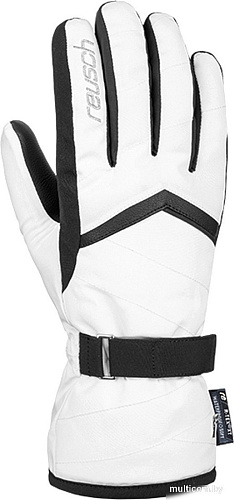 Горнолыжные перчатки Reusch Moni R-TEX XT 6331258-1101 (р-р 8, White/Black)