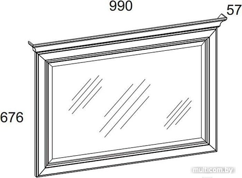 Anrex Monako 90 (сосна винтаж/дуб анкона)