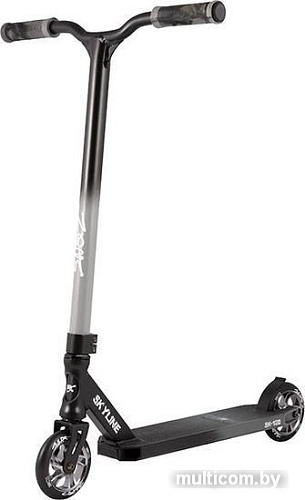 Двухколесный подростковый самокат Maxiscoo Skyline-120 SN-SK120-BL (черный)