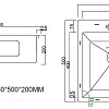 Кухонная мойка ARFEKA ECO AR 450*500 ECO AR 450*500 SATIN