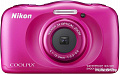 Фотоаппарат Nikon Coolpix W100 (розовый)